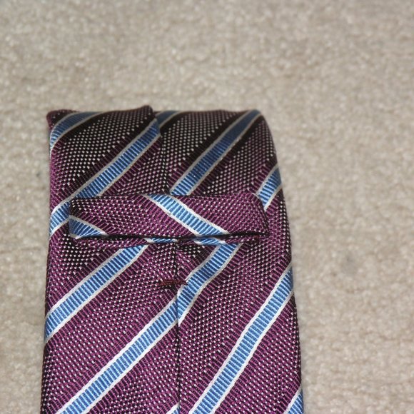 Kiton Long Wide Width Seven Fold Silk Tie - Picture 5 of 7